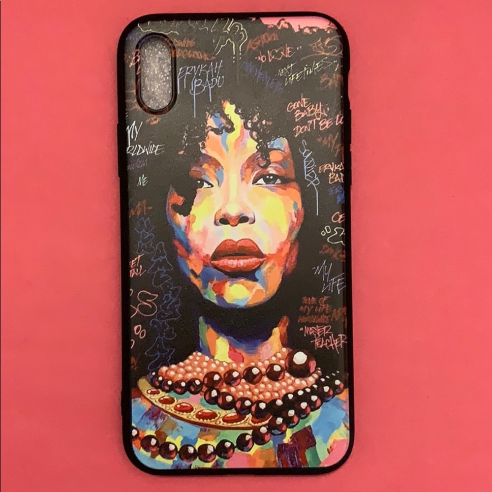 Erykah Badu phone case for iPhone X
